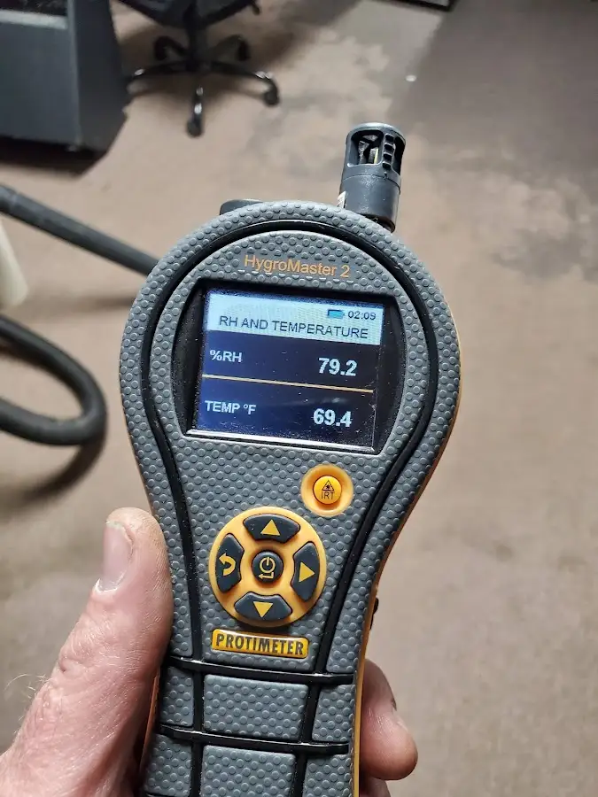 Moisture meter humidity assessment for Fire & Smoke Damage Restoration in District Heights